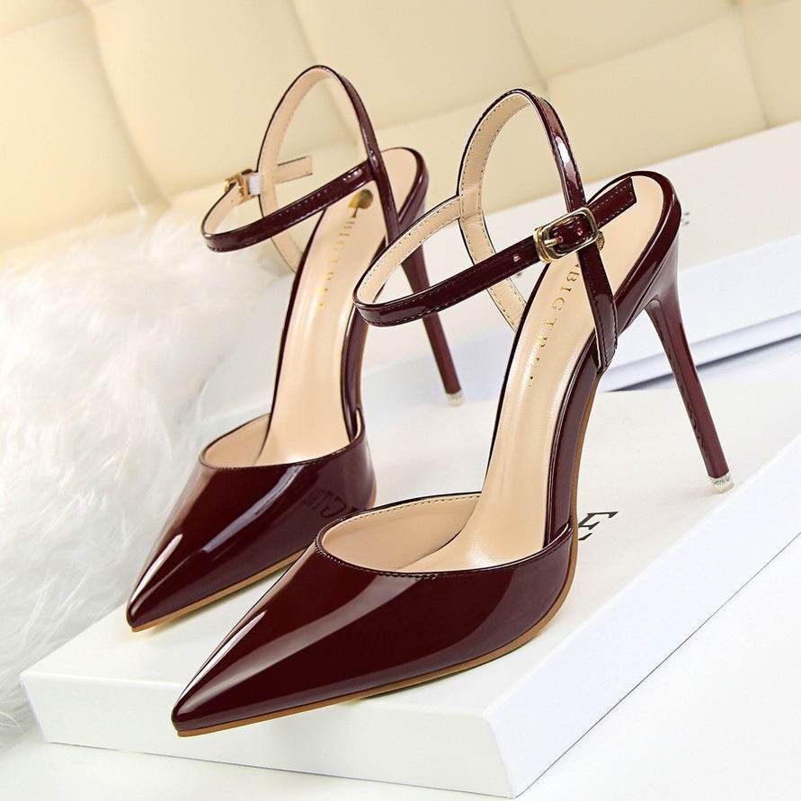 Women's Nude Beige High Heel Sandals – Modish & Elegant Nightwear - MODISH X