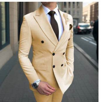 Navy Blue 2-Piece Business Suit – Modish & Slim Fit Wedding Suit - MODISH X