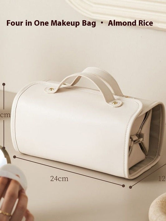 Women's Waterproof Folding Cosmetic Bag – Large Capacity Travel Handbag