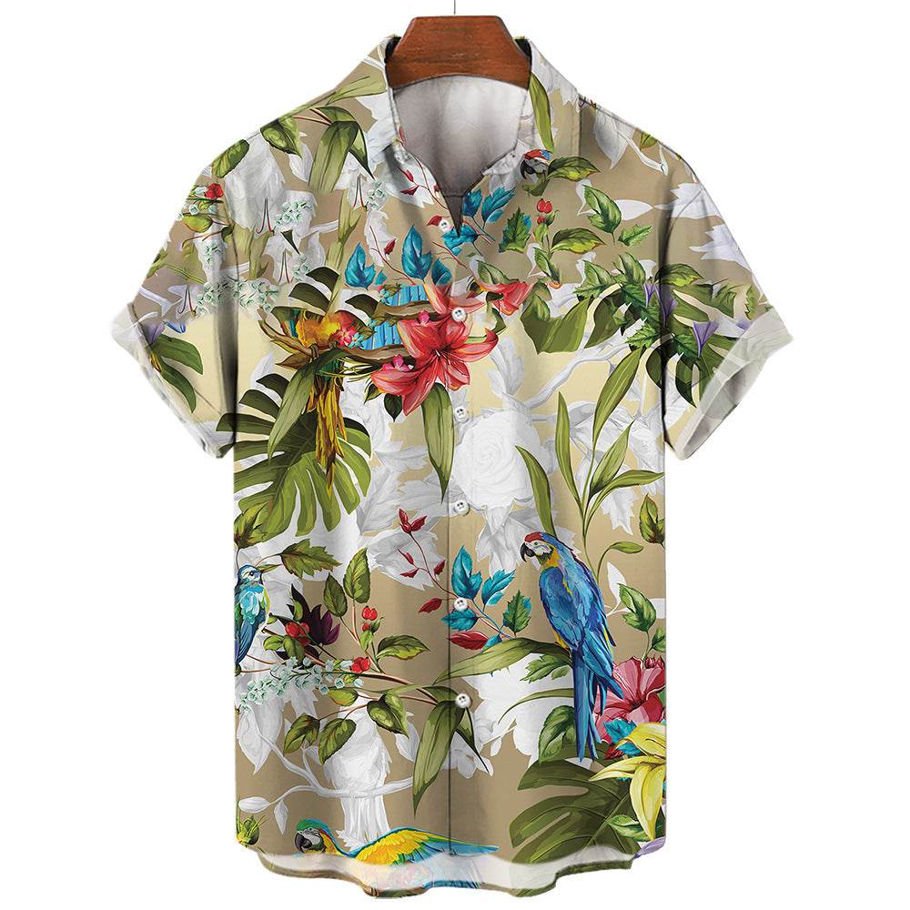 Men's Summer Printed Hawaiian Shirts – Vibrant & Trendy Styles - MODISH X