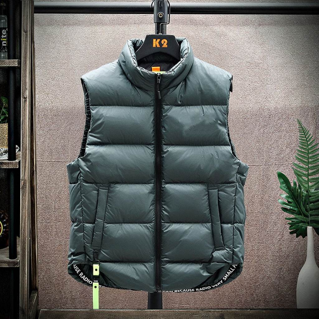 Men’s Sleeveless Down Jacket – Stylish Warmth for Winters - MODISH X