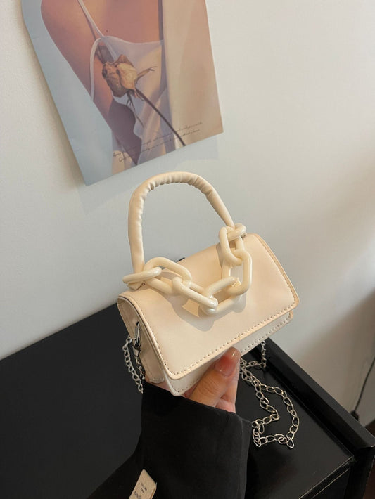 Stylish Women’s Small Crossbody Bag with Chain Strap