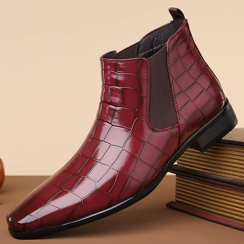 Men’s Chelsea Boots – High-Top Leather Style for Modern Elegance - MODISH X
