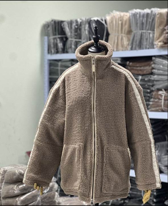 Women’s Anti-Cashmere Zipper Jacket – Lightweight, Casual & Cozy - MODISH X