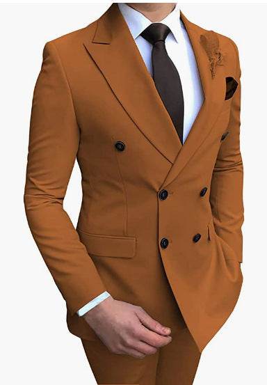 Navy Blue 2-Piece Business Suit – Modish & Slim Fit Wedding Suit - MODISH X