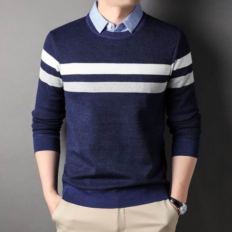 Men’s Casual Shirts – Polo Collar Long Sleeve for Autumn Style - MODISH X