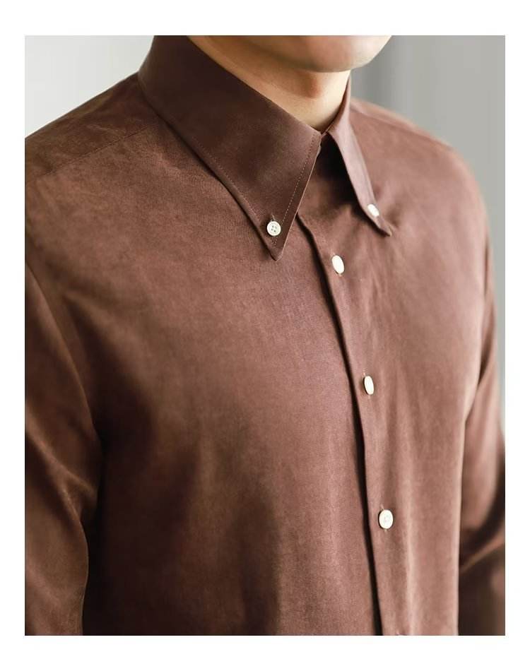 Men's Pure Color Artistic Trendy Shirts – Relaxed & Stylish Fit - MODISH X