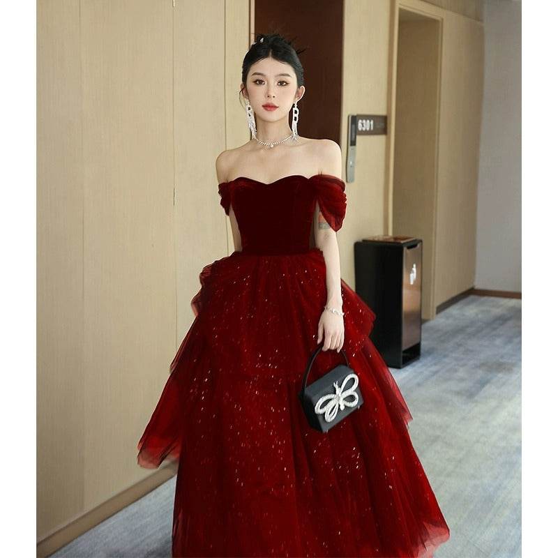 Women's Sophisticated Black Evening Dress – Timeless French-Style Elegance - MODISH X