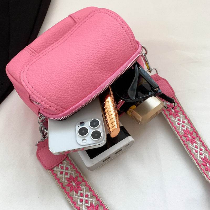 Ladies Phone Bag – Soft PU Crossbody Messenger for Everyday Use - MODISH X