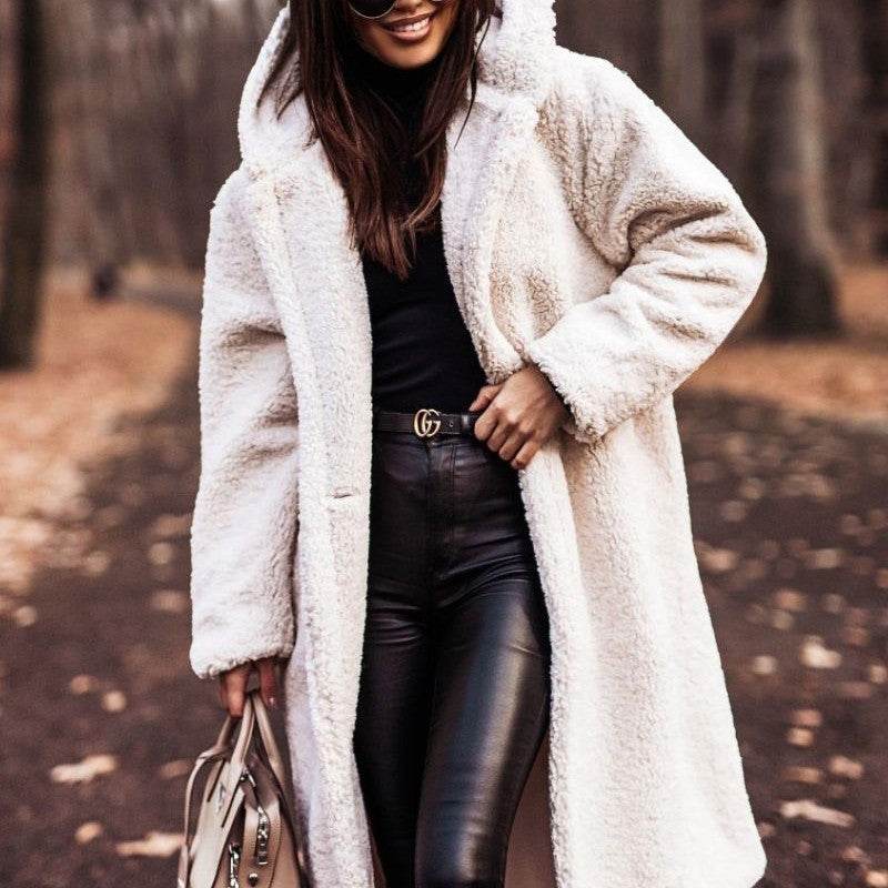 Women’s Long Woolen Coat – Timeless, Elegant & Sophisticated - MODISH X