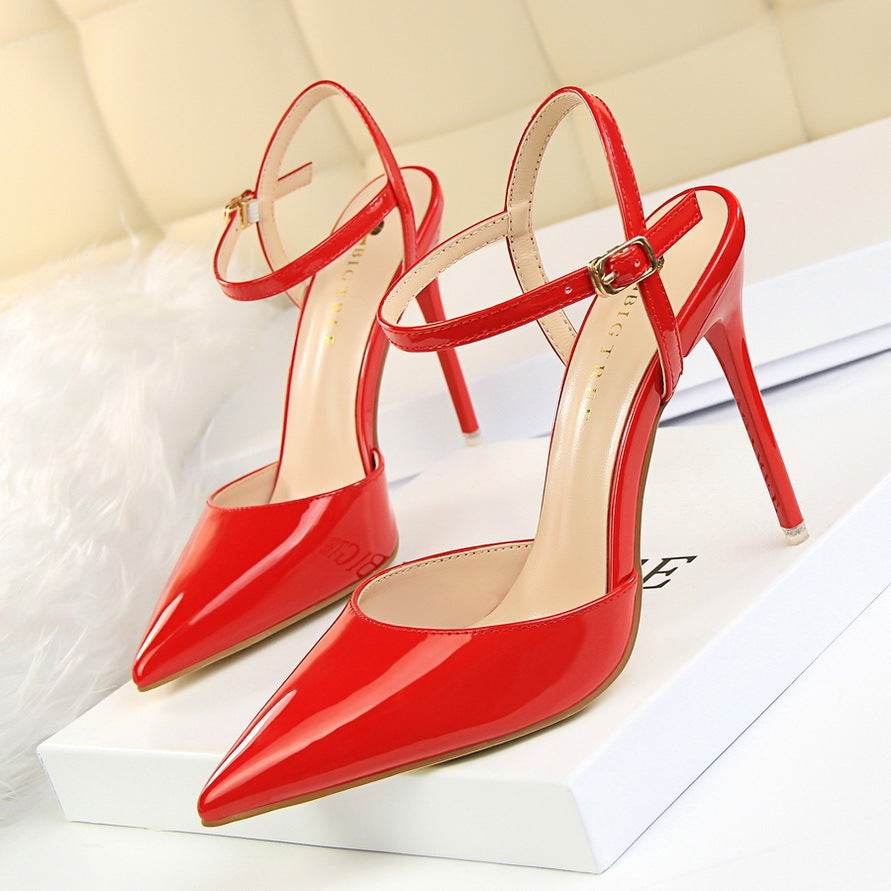 Women's Nude Beige High Heel Sandals – Modish & Elegant Nightwear - MODISH X