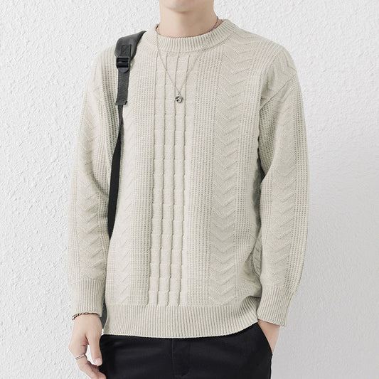 Men’s Sweater Round Neck – Comfortable Knitted Pullover for All Seasons