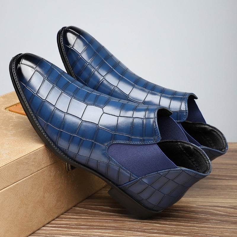Men’s Plus Size Boots – Genuine Leather Low-Tops for All-Day Comfort - MODISH X