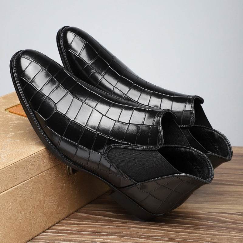 Men’s Plus Size Boots – Genuine Leather Low-Tops for All-Day Comfort - MODISH X