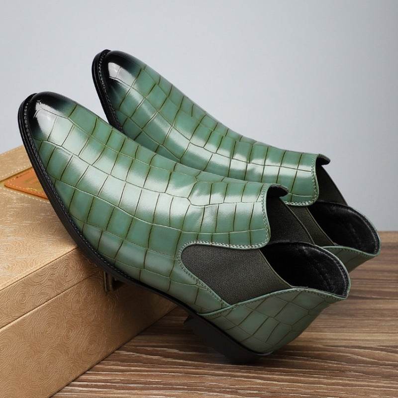 Men’s Plus Size Boots – Genuine Leather Low-Tops for All-Day Comfort - MODISH X