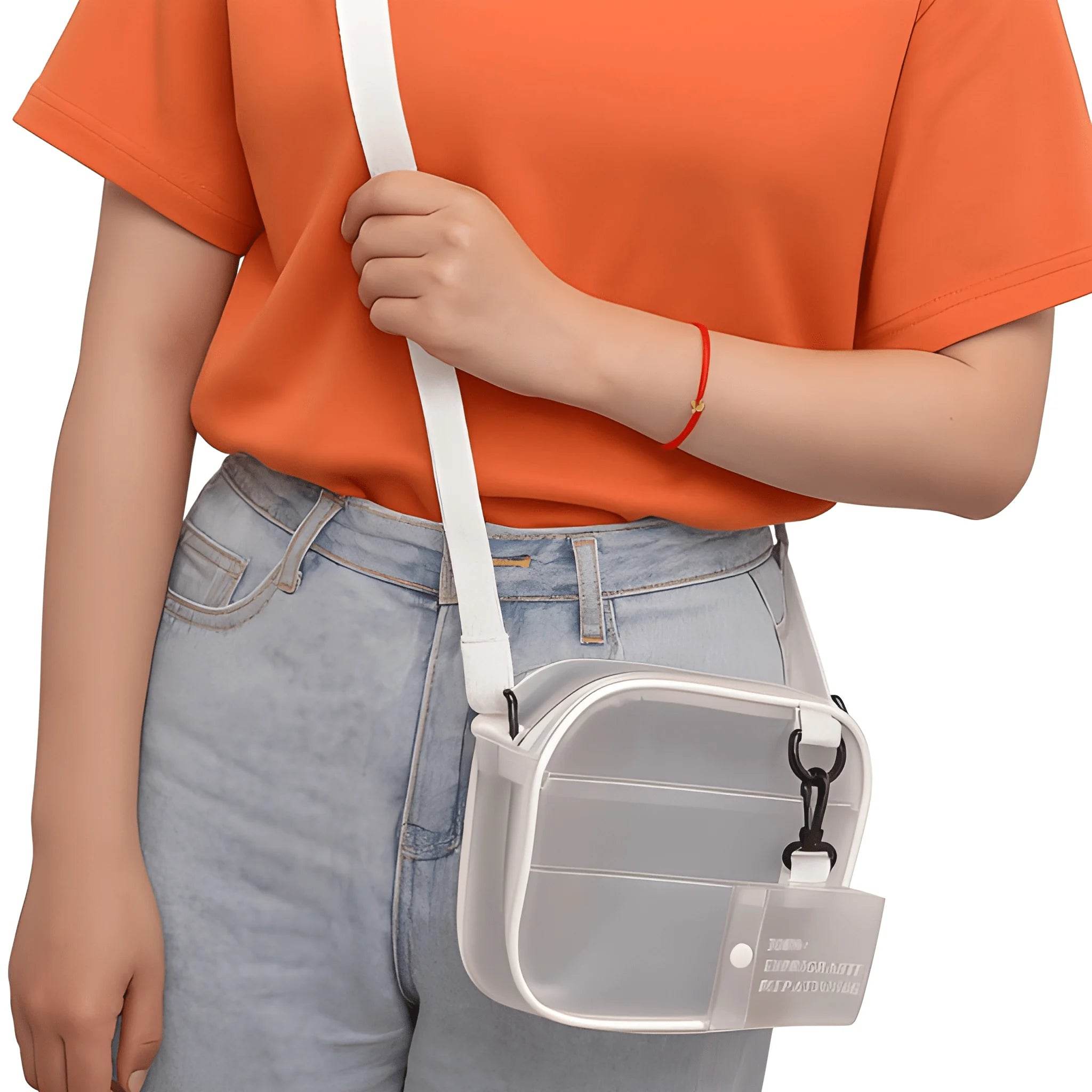 Women's Jelly Transparent Square Bag – Stylish & Functional Bag - MODISH X