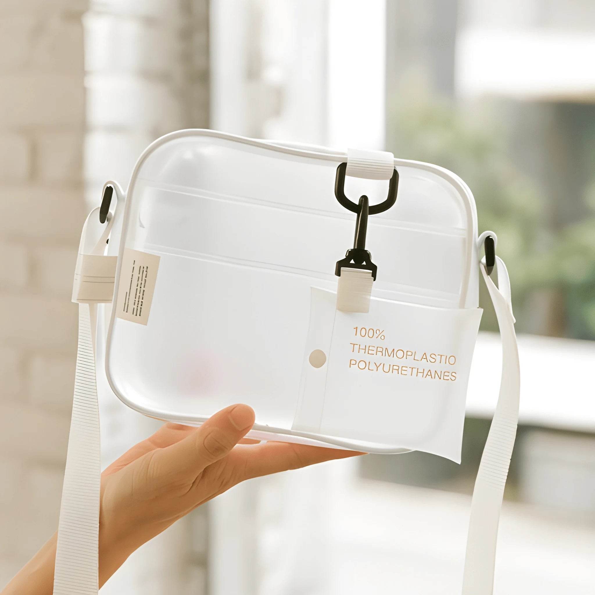 Women's Jelly Transparent Square Bag – Stylish & Functional Bag - MODISH X