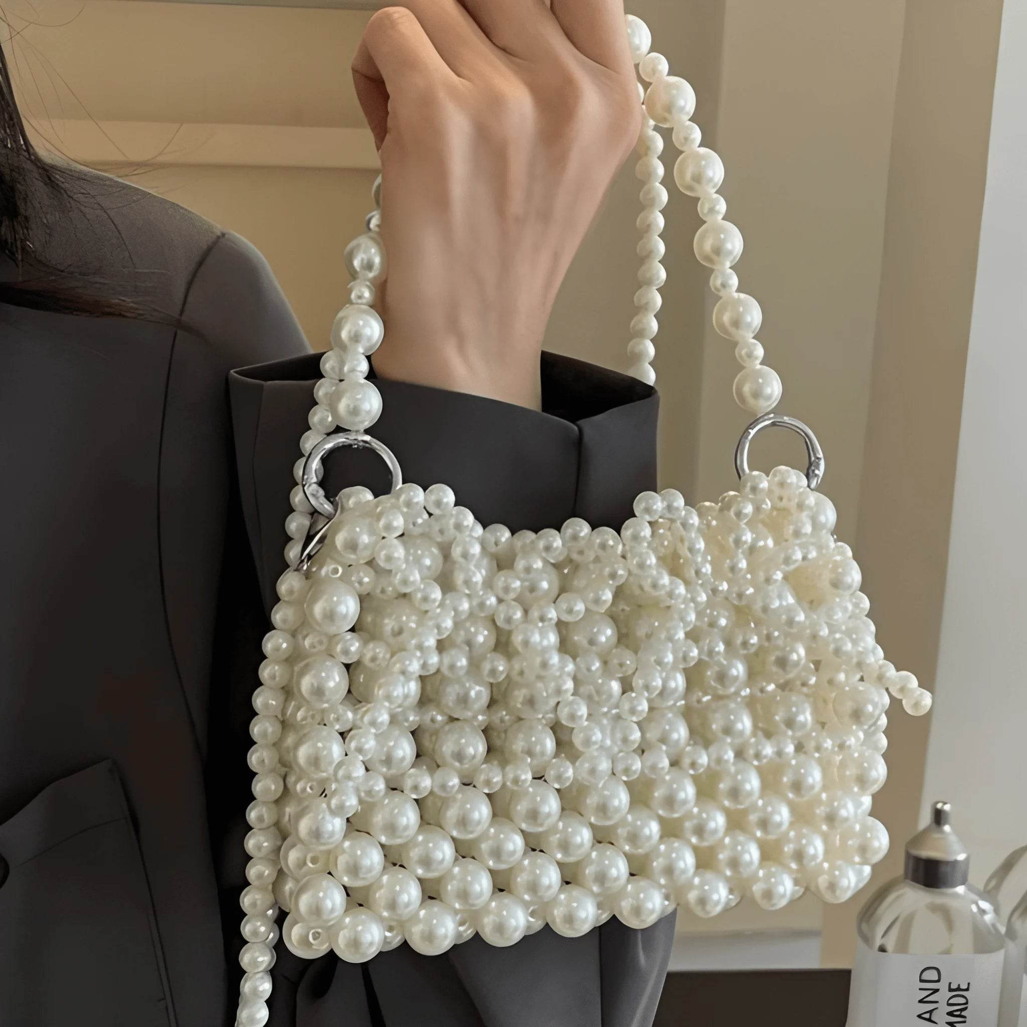 Women's Luxury Pearl Dinner Bags – Elegant Evening Accessory - MODISH X