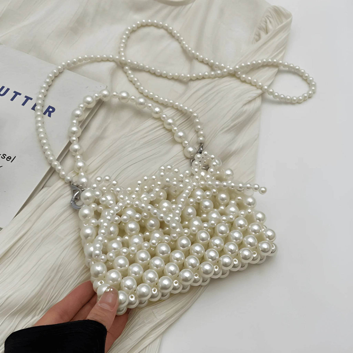 Women's Luxury Pearl Dinner Bags – Elegant Evening Accessory - MODISH X
