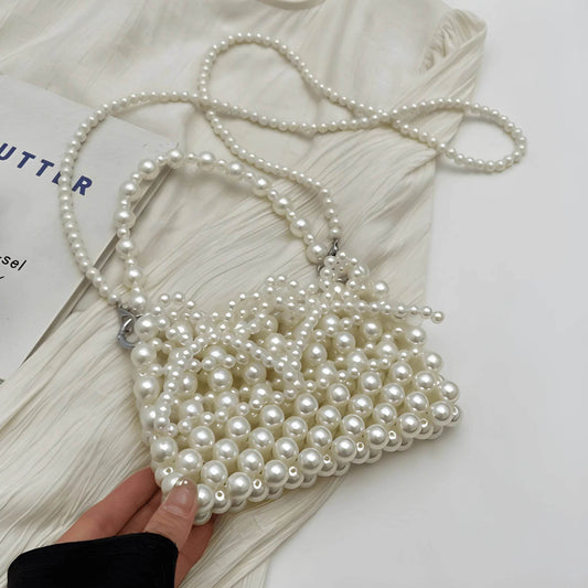 Women's Luxury Pearl Dinner Bags – Elegant Evening Accessory - MODISH X