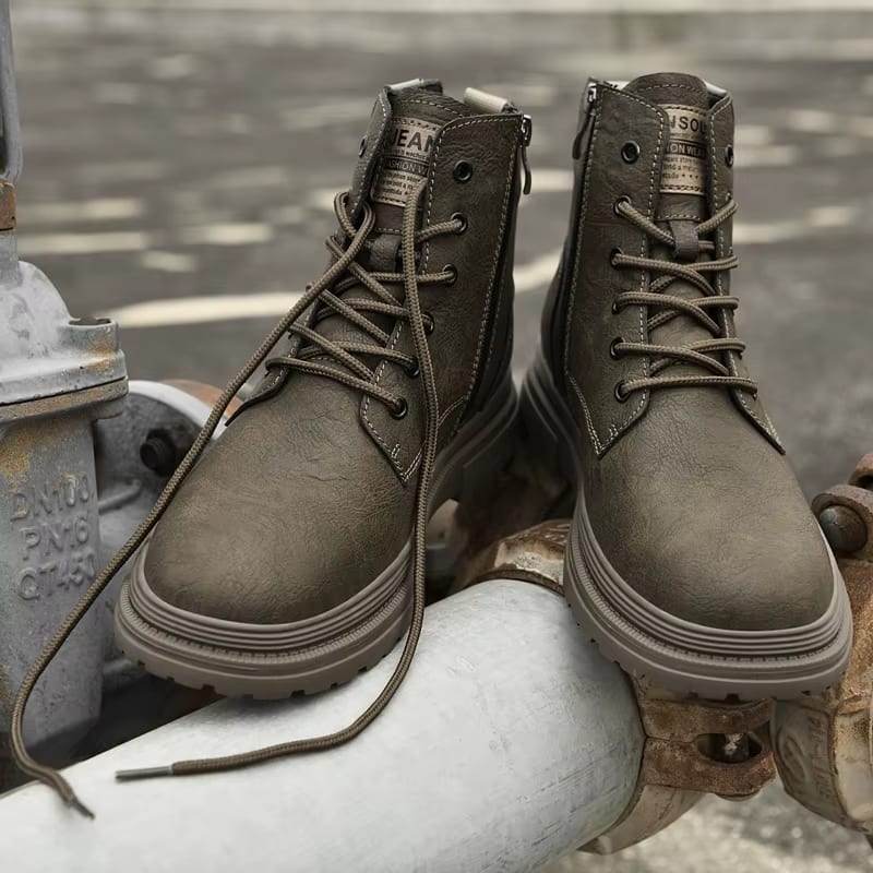 Men’s Genuine Leather Shoes – Breathable & Orthopedic-Friendly - MODISH X