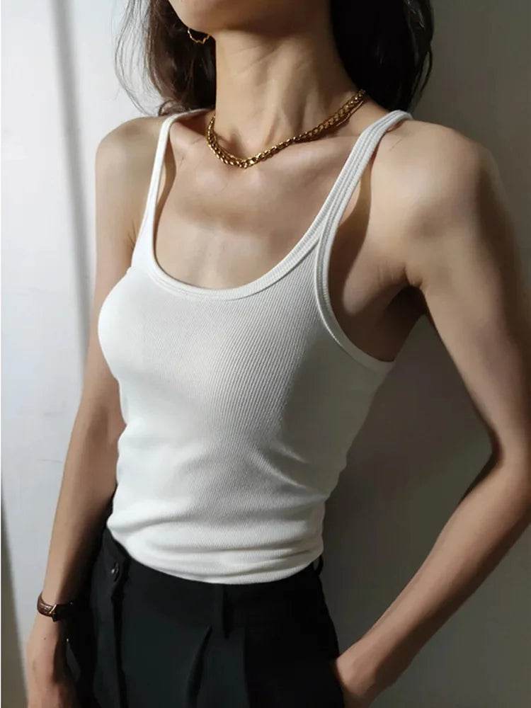 Women’s Screw Thread Fitness Tank Top – Summer Activewear - MODISH X