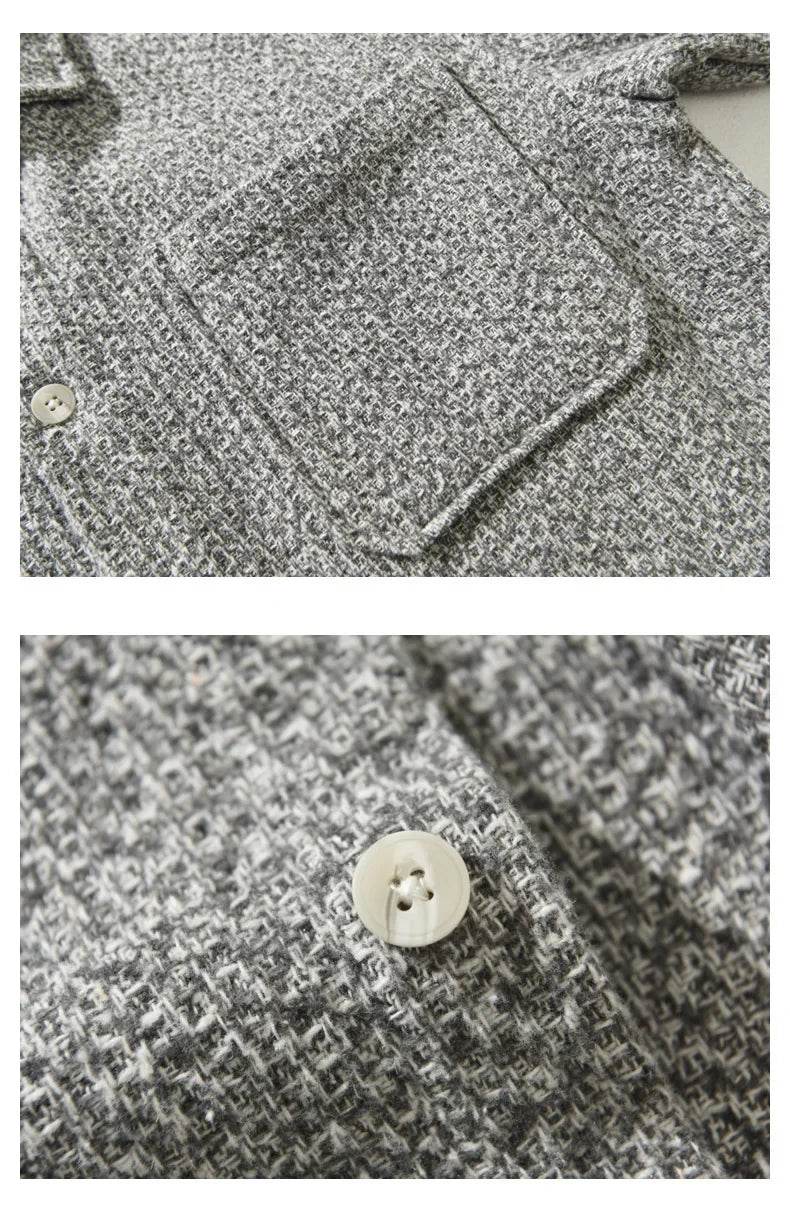 Men’s Casual Shirts – Polo Collar Long Sleeve for Autumn Style - MODISH X