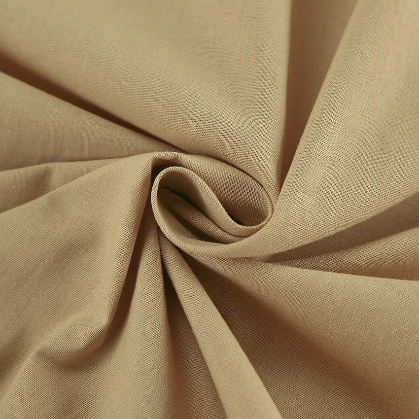 Women’s Khaki Linen 2-Piece Set – Stylish Summer Shirt & Pants Combo - MODISH X