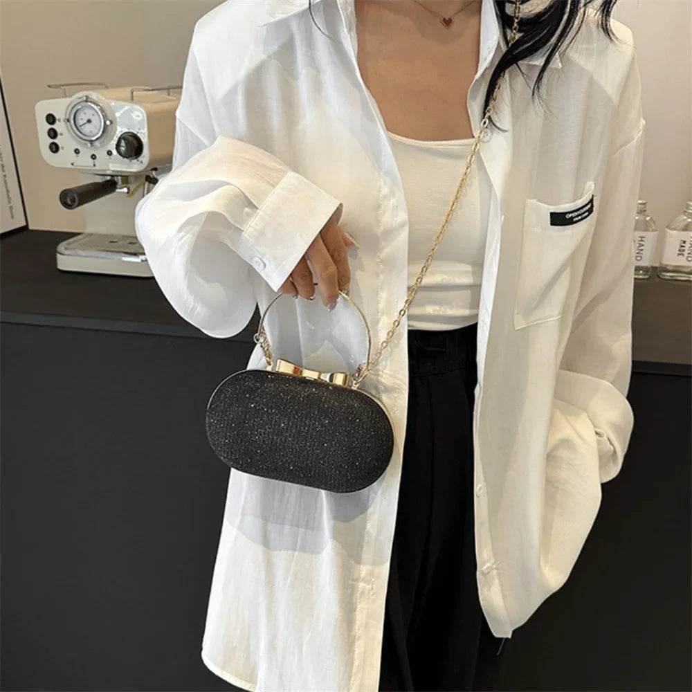 Women's Sparkling Sequin Evening Clutch Bag – Luxury Party Handbag - MODISH X