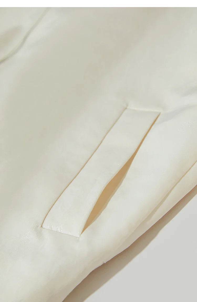 Women’s Amii Minimalist Glossy Jacket – Chic Spring Style - MODISH X