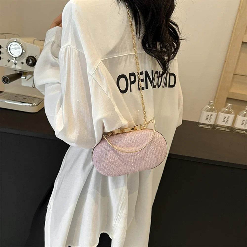 Women's Sparkling Sequin Evening Clutch Bag – Luxury Party Handbag - MODISH X