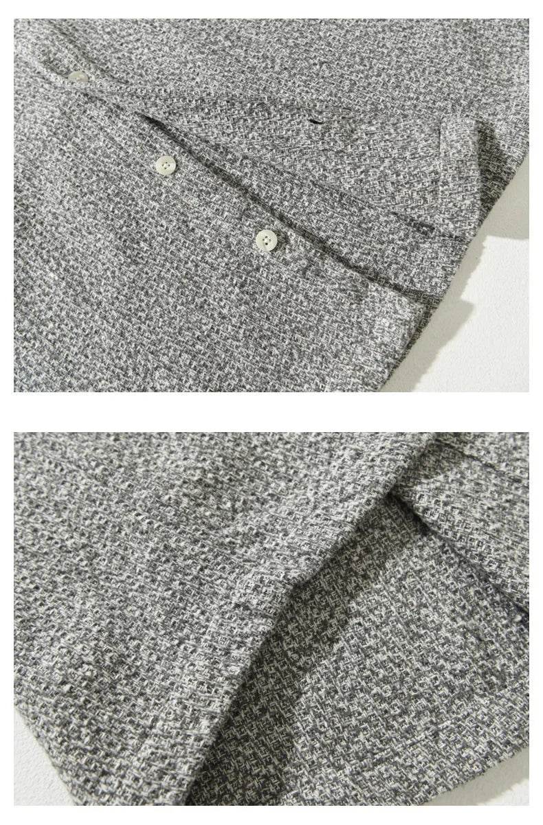 Men’s Casual Shirts – Polo Collar Long Sleeve for Autumn Style - MODISH X
