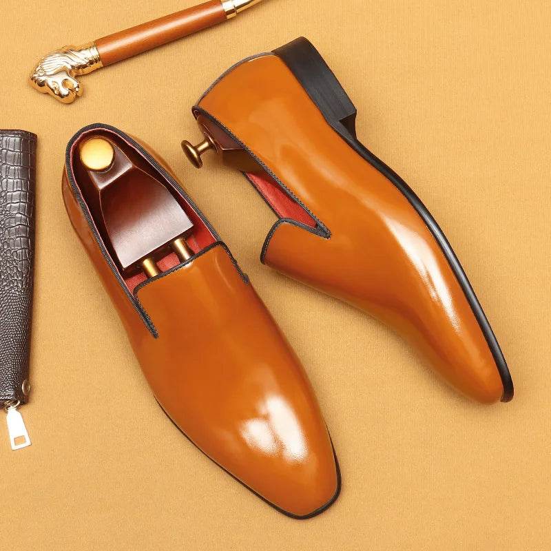 Best Men’s Formal Wear Leather Shoes – Elegant, Glossy & Comfortable - MODISH X