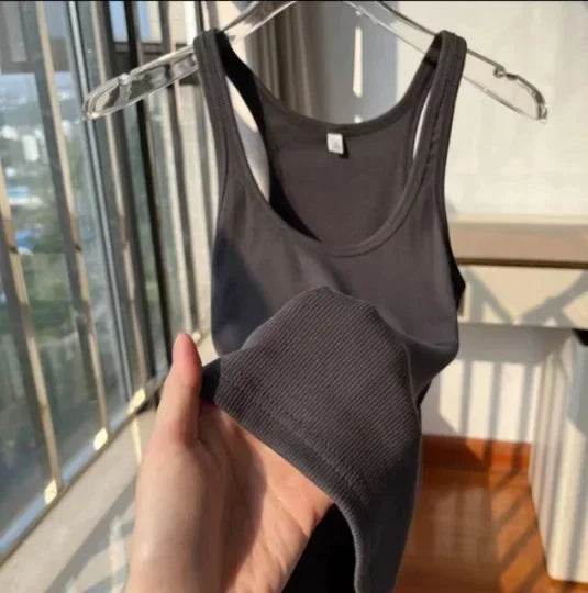 Women’s Screw Thread Fitness Tank Top – Summer Activewear - MODISH X