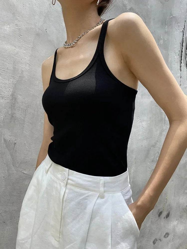 Women’s Screw Thread Fitness Tank Top – Summer Activewear - MODISH X
