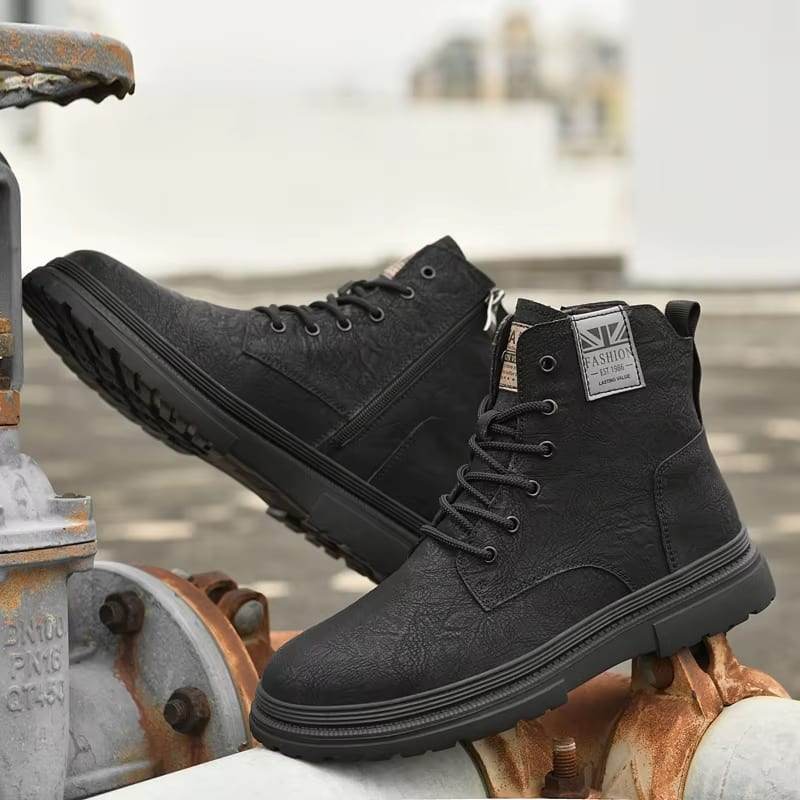 Men’s Genuine Leather Shoes – Breathable & Orthopedic-Friendly - MODISH X