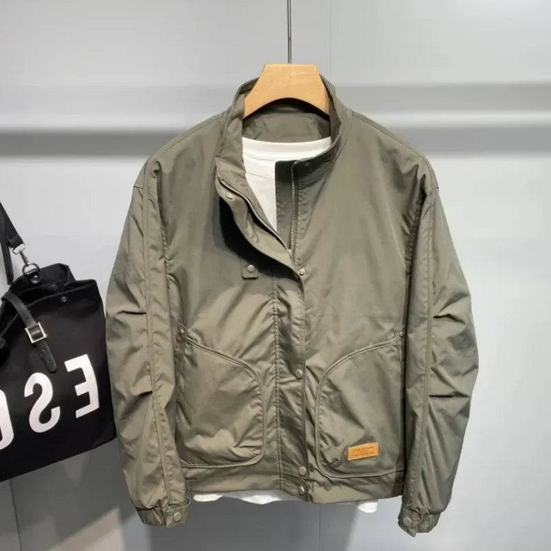 Men’s Spring Workwear Jacket – Stylish Hong Kong-Inspired Design - MODISH X