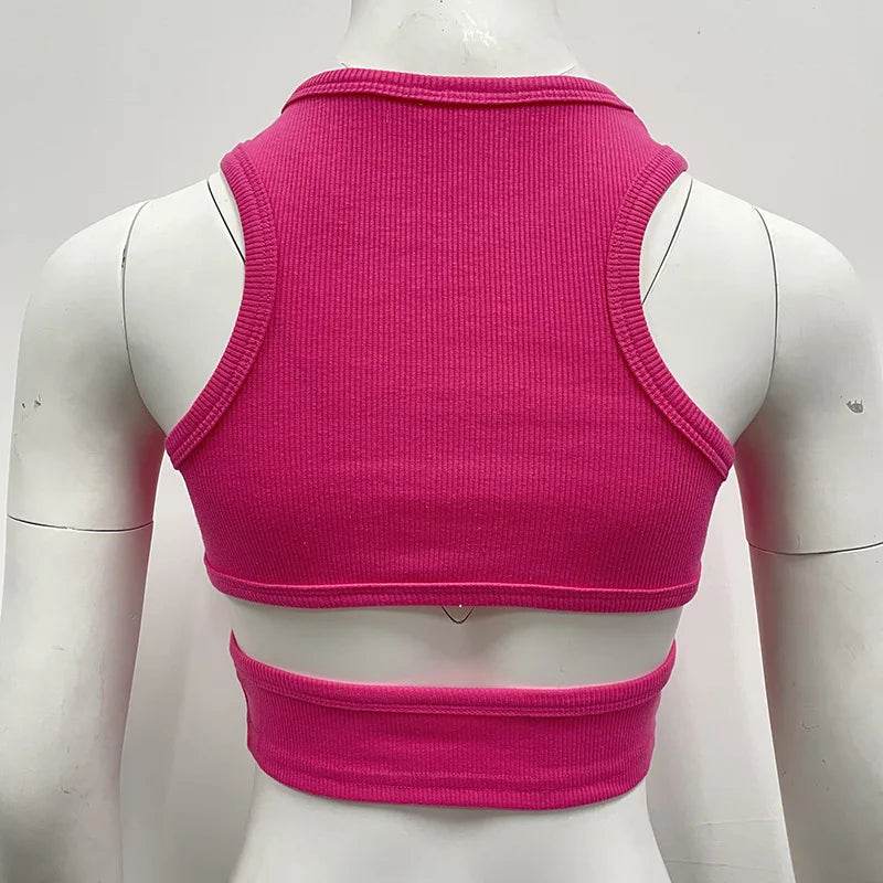 Women’s Summer Solid Color Sleeveless T-Shirt – Chic & Casual Style - MODISH X
