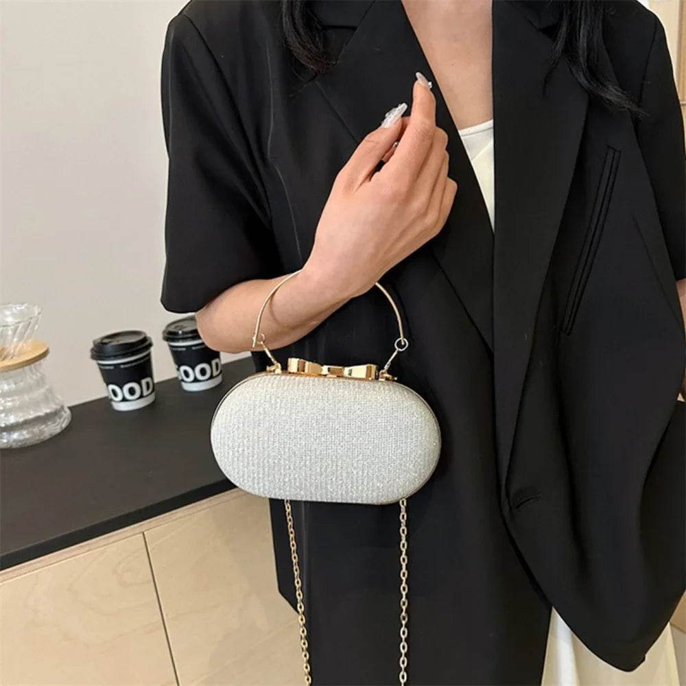 Women's Sparkling Sequin Evening Clutch Bag – Luxury Party Handbag - MODISH X