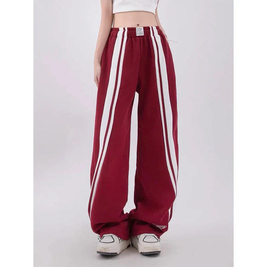 Women’s Summer Harajuku Hip Hop Baggy Sweatpants – Trendy & Comfortable