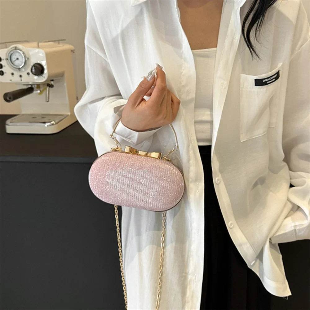 Women's Sparkling Sequin Evening Clutch Bag – Luxury Party Handbag - MODISH X