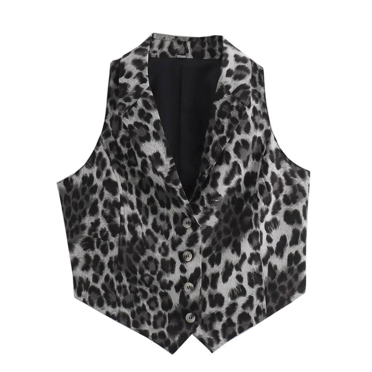 Women’s Summer Turndown Collar Lace-Up Vest – Chic & Comfy Fit - MODISH X