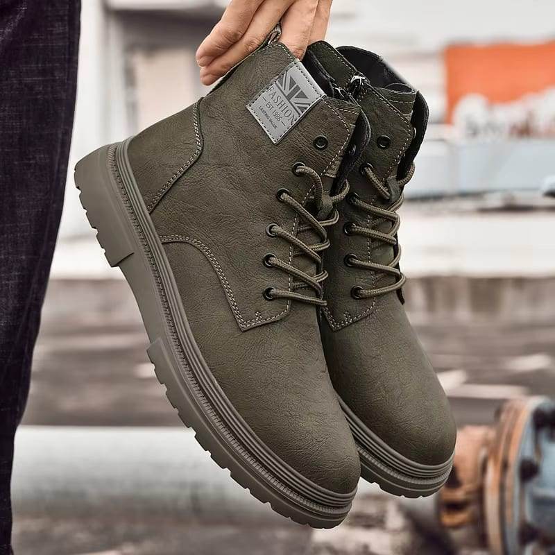Men’s Genuine Leather Shoes – Breathable & Orthopedic-Friendly - MODISH X