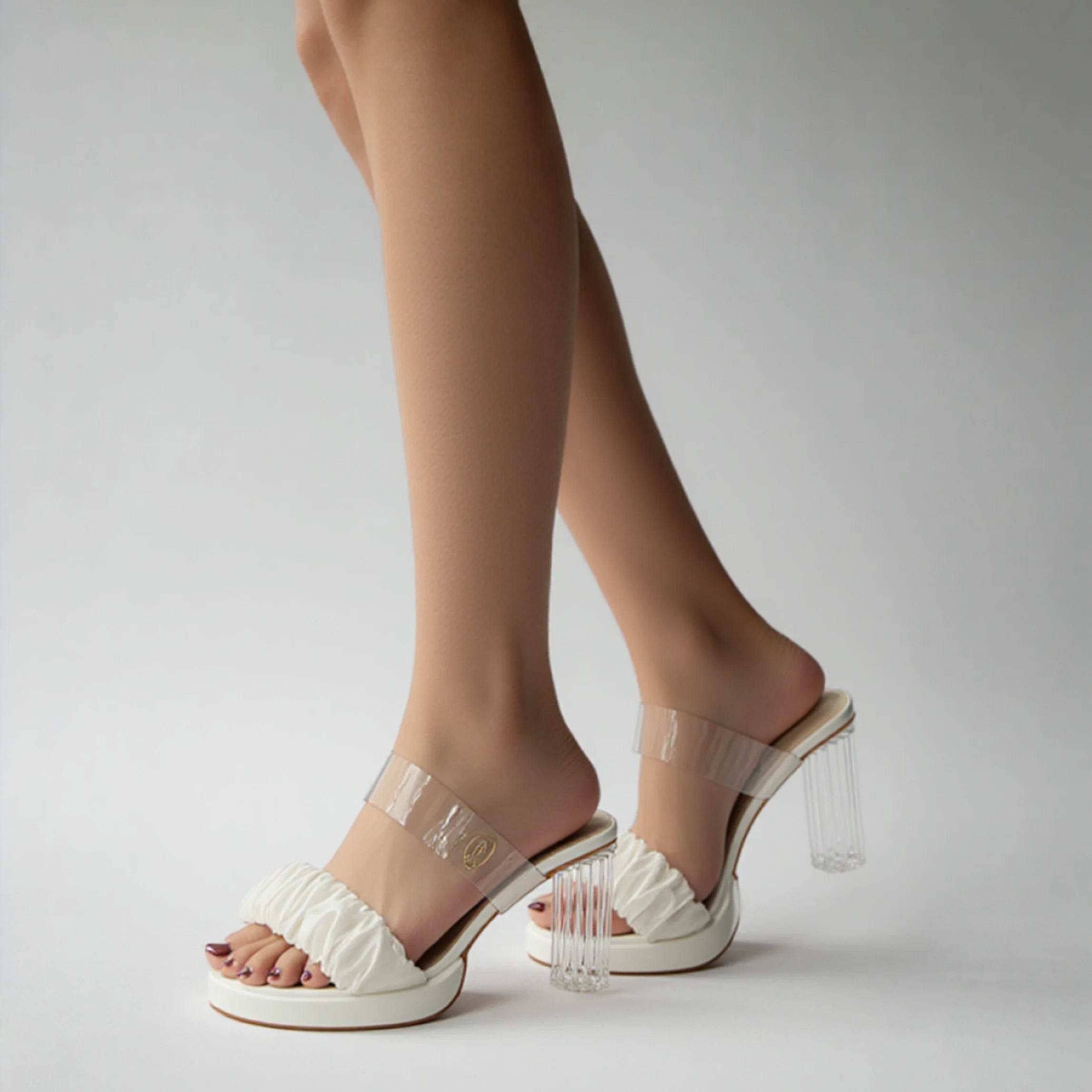 Women's Flip Flops Sandals – Modish & Crystal High Heel Sandals - MODISH X