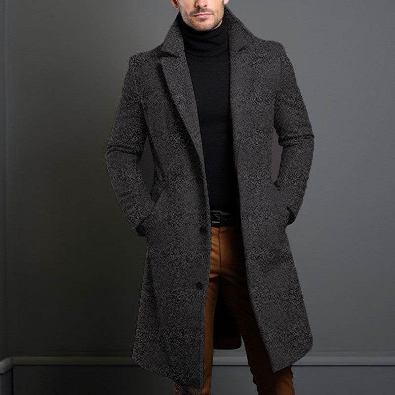 Men’s Wool Trench Coat – Timeless British Style for Every Season - MODISH X
