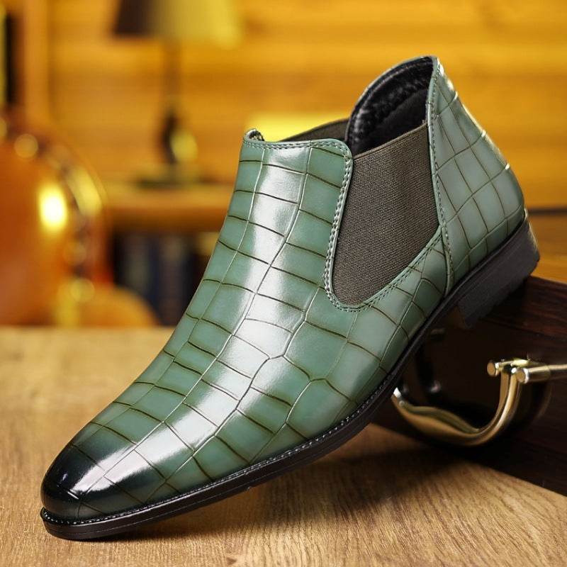 Men’s Plus Size Boots – Genuine Leather Low-Tops for All-Day Comfort - MODISH X
