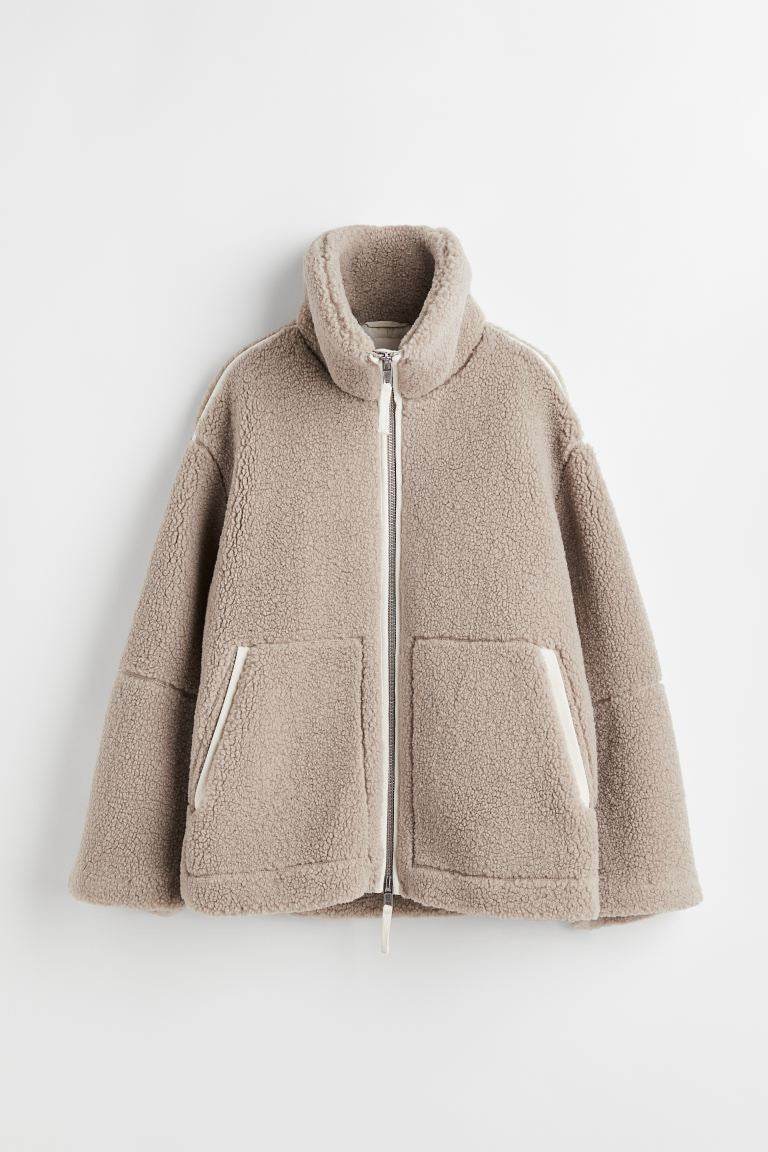 Women’s Anti-Cashmere Zipper Jacket – Lightweight, Casual & Cozy - MODISH X