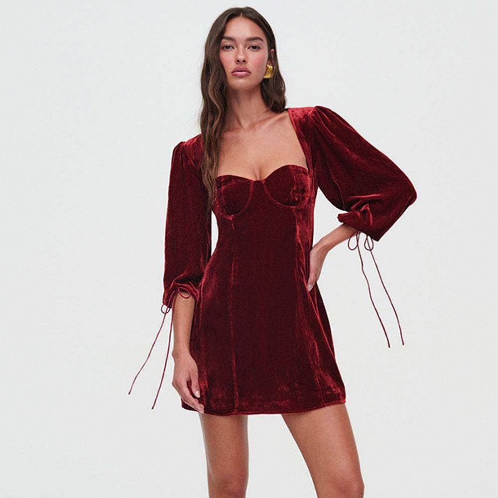 Dazzling Women’s Backless Strap Dress – Elegant, Chic & Bold - MODISH X