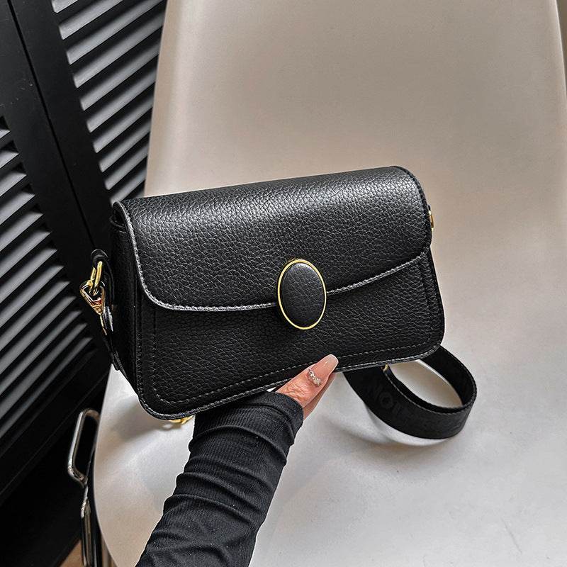 Stylish Women's PU Leather Cross Body Bag with Wide Strap - MODISH X