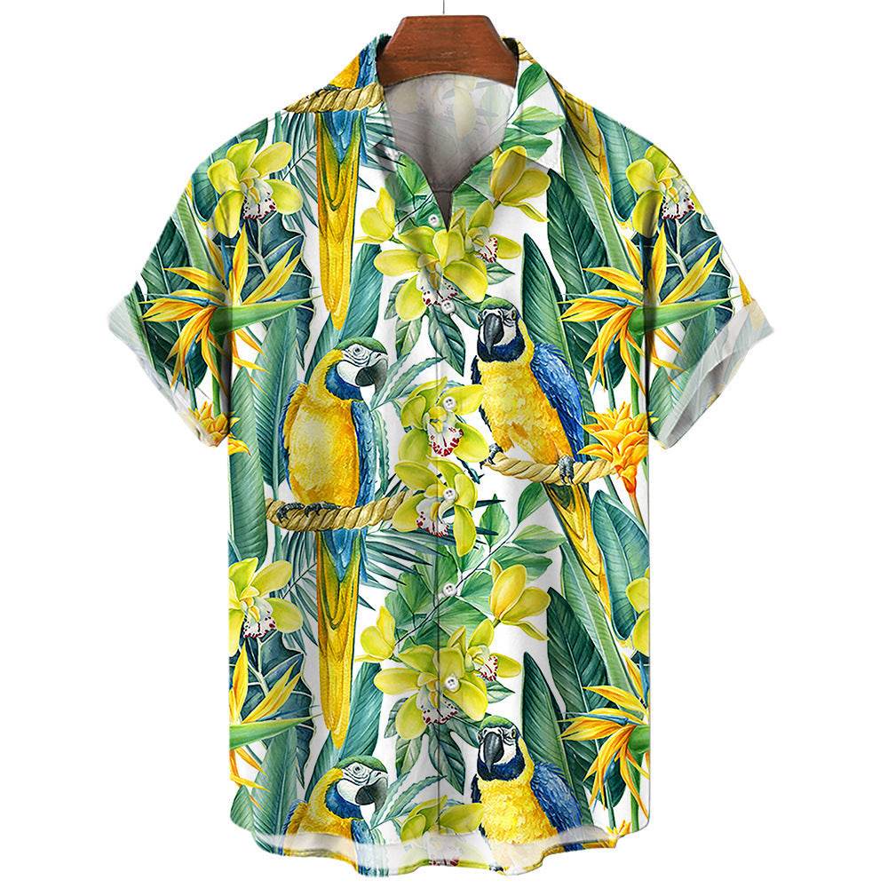 Men's Summer Printed Hawaiian Shirts – Vibrant & Trendy Styles - MODISH X
